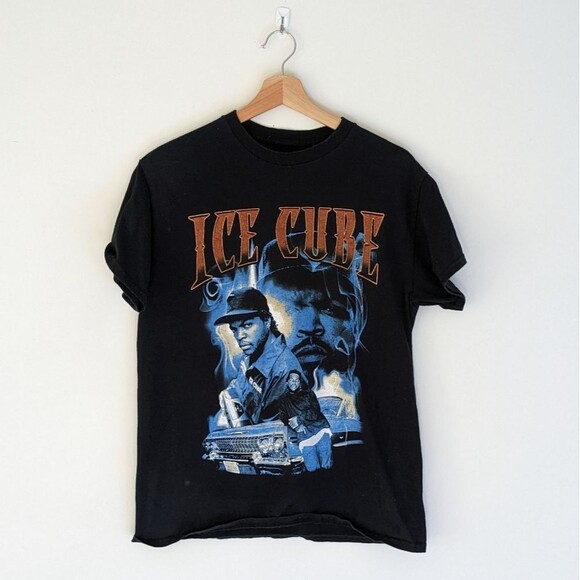 Ice Cube Black Graphic Tee T-shirt - Picture 1 of 3